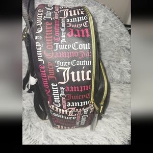 Juicy Couture Backpack (WordPlay)  Large in Black